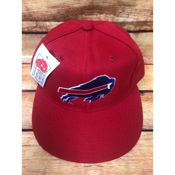 NWT NOS Vintage BUFFALO BILLS New Era Pro FITTED Hat Cap NFL (d92) - Picture 1 of 8